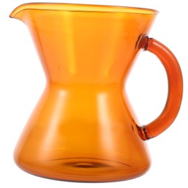 Zerodeko Elegant Coffee Pot with Pitcher Spout Scald Handle Versatile Design for Coffee Tea Sauces for Friends and Family