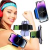 Smartphone Sports Armband, Adjustable Phone Holder for Running, Elastic Band
