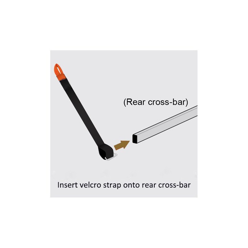 Touch Fastener Straps Double Side Tape Extention Universal Straps with