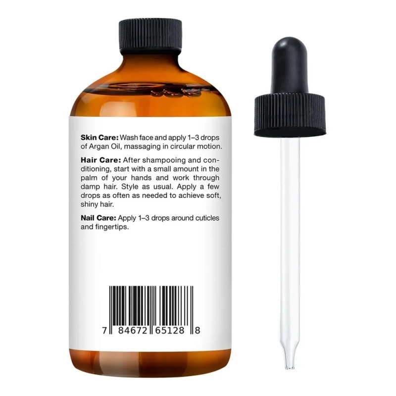 Aceite De Argán Majestic Pure Marroquí Para Cabello, Rostro