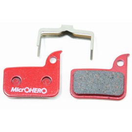 MicrOHERO Disc Brake Pad for Slam SRAM RED HRD/SRAM Force HRD/SRAM Rival HRD/SRAM APEX 1 HRD/SRAM S-700 DoubleTap/SRAM LEVEL ULTIMATE/LEVEL TLM (Resin Pad BP-R053)