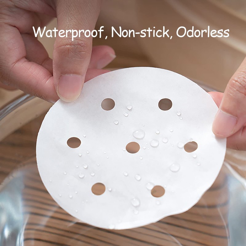 400Pcs Small Bamboo Steamer Liners, Non-stick Mini Steam Paper for