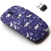 2.4G Wireless Mouse with Cute Pattern Design for All Laptops