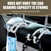 Arwrilt 2 PCS Car Pearl Seat Headrest Hook, Car Hangers