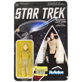 Star Trek: The Original Series Beaming Kirk Reaction 3 3/4-Inch Retro Action Figure - Limted Edition