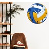 CIGERA 12 Inch Sports Themed Wall Clock with Volleyball Dial,Silent