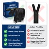 NEUFELD® Zip in black 70 cm [includes free pins and