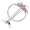 BESPORTBLE 5sets Fishing Wire Leader Rigs Hook Prevents Group Entanglement