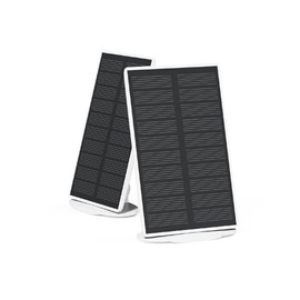 virtavo Solar Panel Compatible with virtavo Cam, Waterproof Solar Charger, Security Certified Continuous Power Supply,with Micro USB Port, Adjustable Bracket