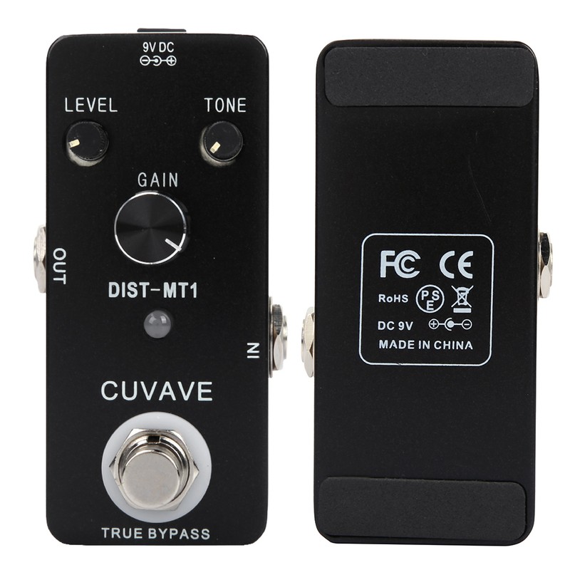Distortion-MT1 Full Metal Shell Distortion Electric Guitar Effect Pedal True