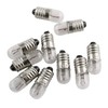E-outstanding 10pcs E10 Mini Light Bulbs Experiment Screw Base Indicator