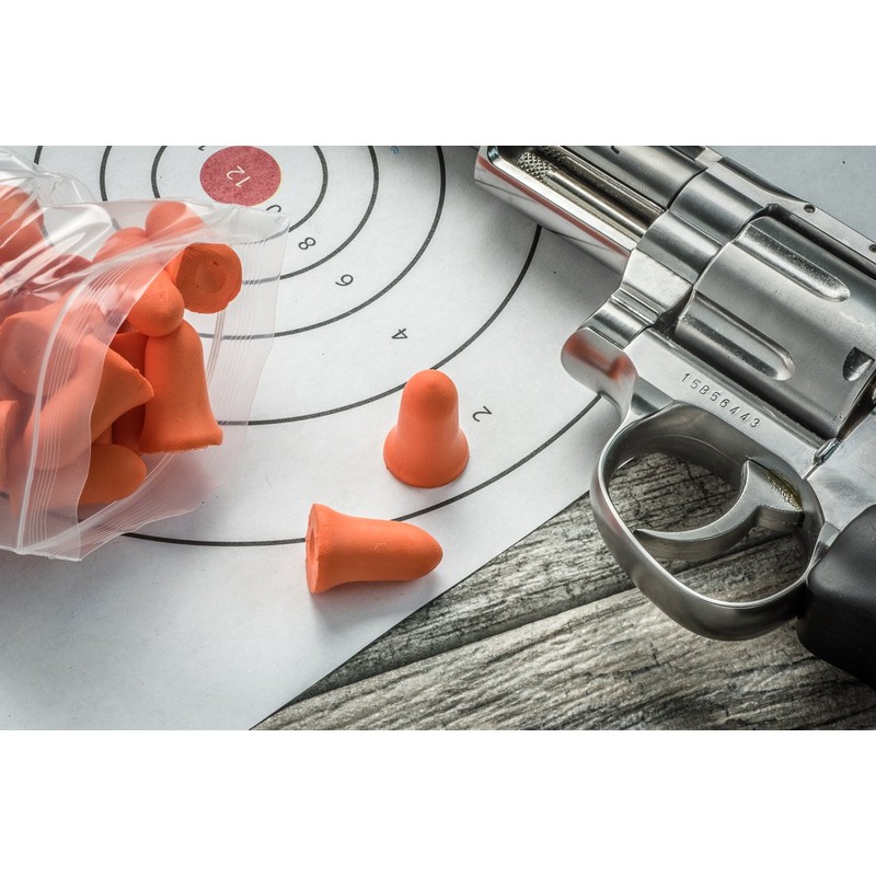 SE 29 dB Noise Reduction Rated Safety Ear Plugs (10