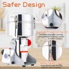 BI-DTOOL Electric Grain Mill Grinder 2000g Stainless Steel Pulverizer 36000r/min