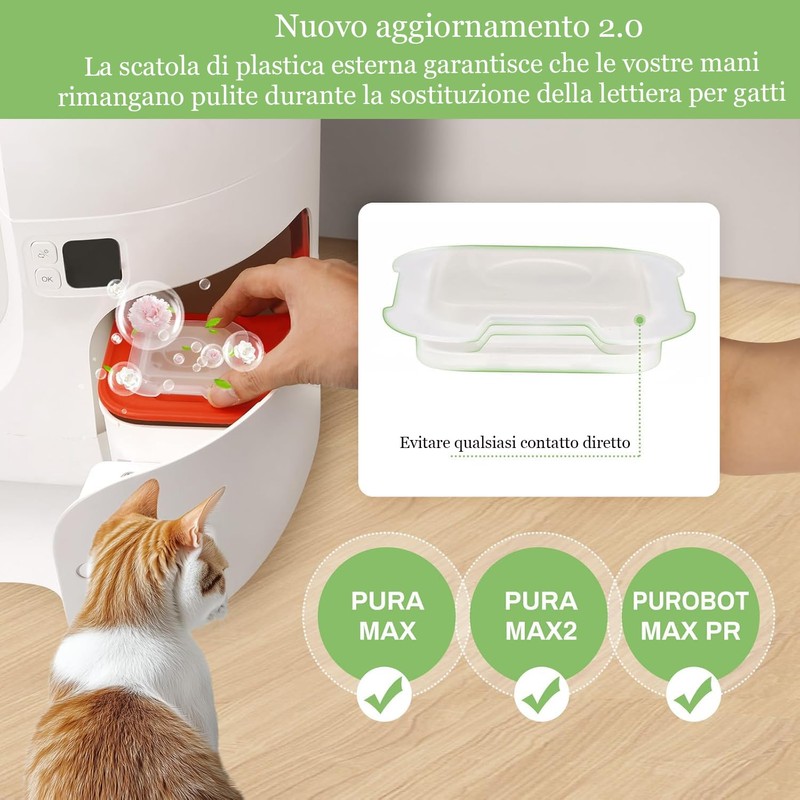 BUNMO Pack of 6 Odour Eliminators for Pura Max/Pura Max