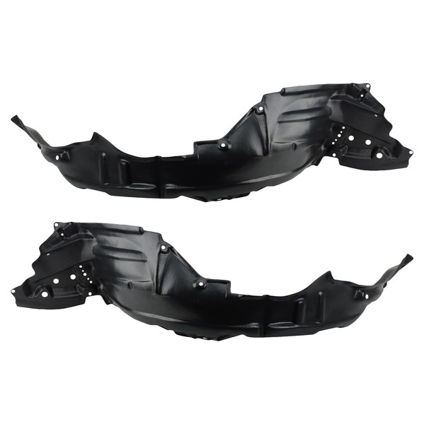 TRQ TRQ Front Inner Fender Liner Set Compatible with 2011-2015