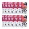 Curtis 12 Pzs De Mini Pinza Para Depilar Cejas Lady Curtis Chica