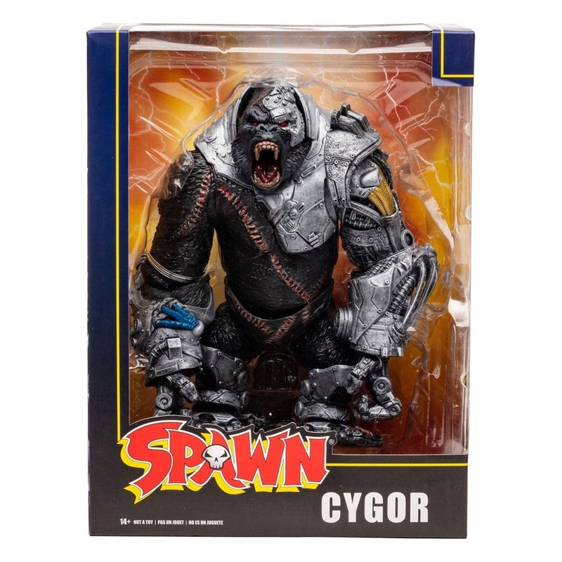 Spawn Cygor Mega Action Figure with Base