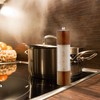 Relaxdays Salt and Pepper Mill Set of 2 Coasters, Ceramic