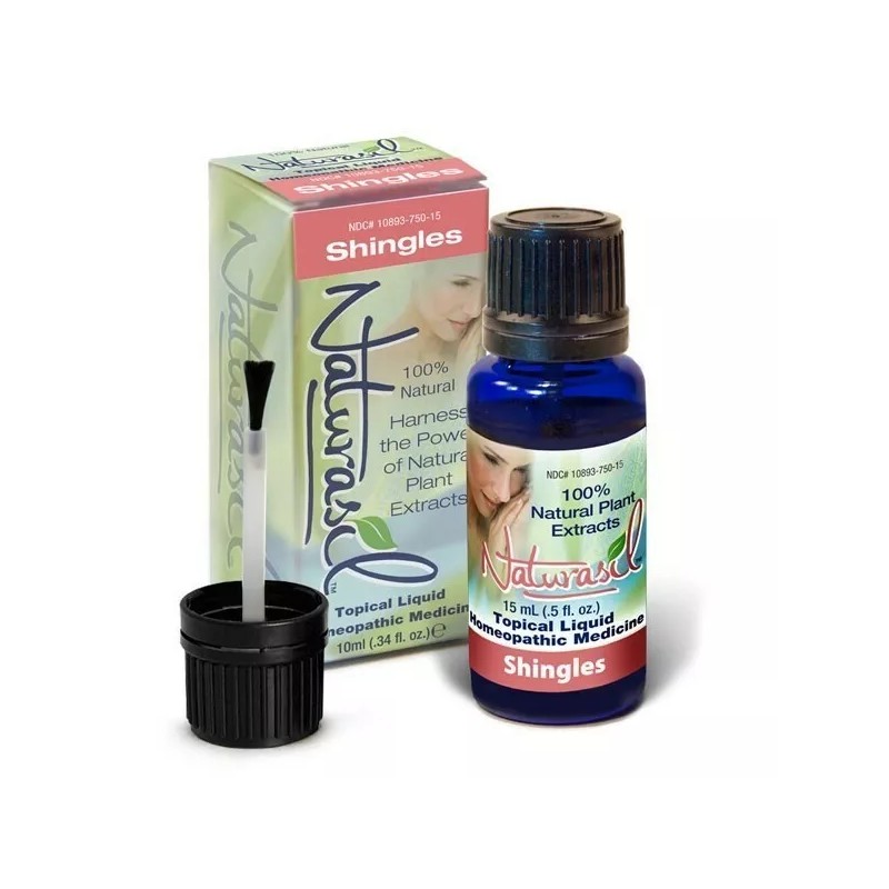 NATURASIL FOR SHINGLES 15ml (0.5 oz) New