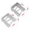Pair Hinge Hood Upper Pivot Bracket Kit Replacement for Peterbilt