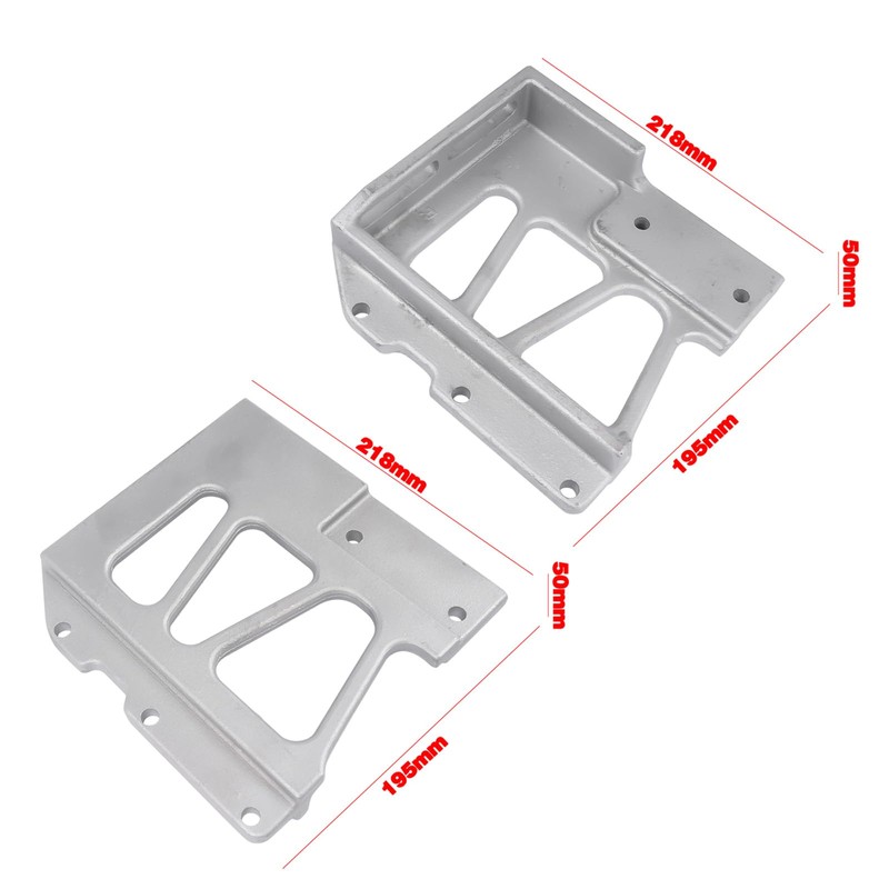 Pair Hinge Hood Upper Pivot Bracket Kit Replacement for Peterbilt