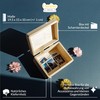 Creative Deco Wooden Box with Lid, 19.5 x 15 x