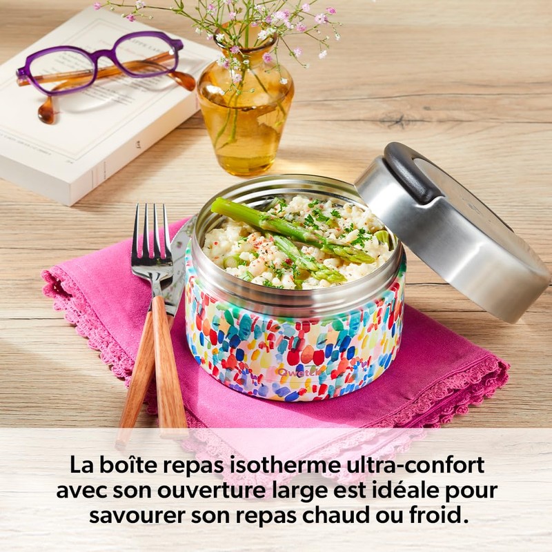 QWETCH - Thermal Lunch Box - Arty 850ml