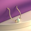 Gold Fake Septum Piercing - Thin 20 gauge Clip on