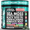 Clean Nutra Organic Sea Moss Capsules with Ashwagandha, Black Seed