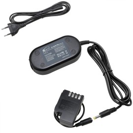 Glorich DMW-DCC12 Replacement AC Adapter / Charger for Panasonic Lumix DMC-GH3, DMC-GH4, DMC-GH5 Digital Cameras