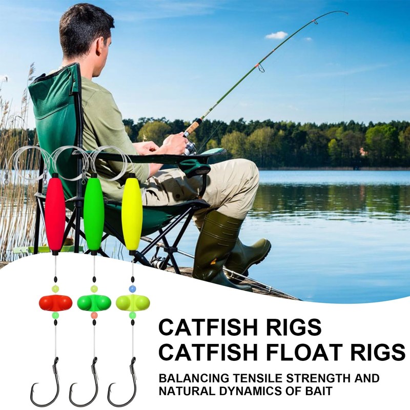 Catfish Rigs,Catfishing Rigs for River Fishing | Compact Multi Functional