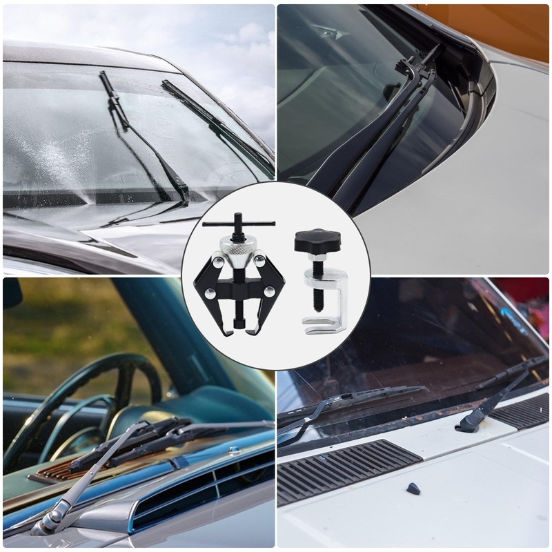 Jortmrd 3 Wiper Arm Puller, Adjustable and Adjustable, Windscreen Wiper