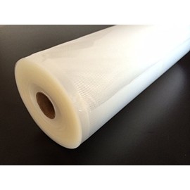 Vac Fresh Food Vacuum Sealer Rolls (8" x 50', 3 Rolls), 3.5mil Embossed Food Storage Bags, Vacuum Seal Bags for Meal Prep, Sous Vide Bags for Cooking (150 Feet)