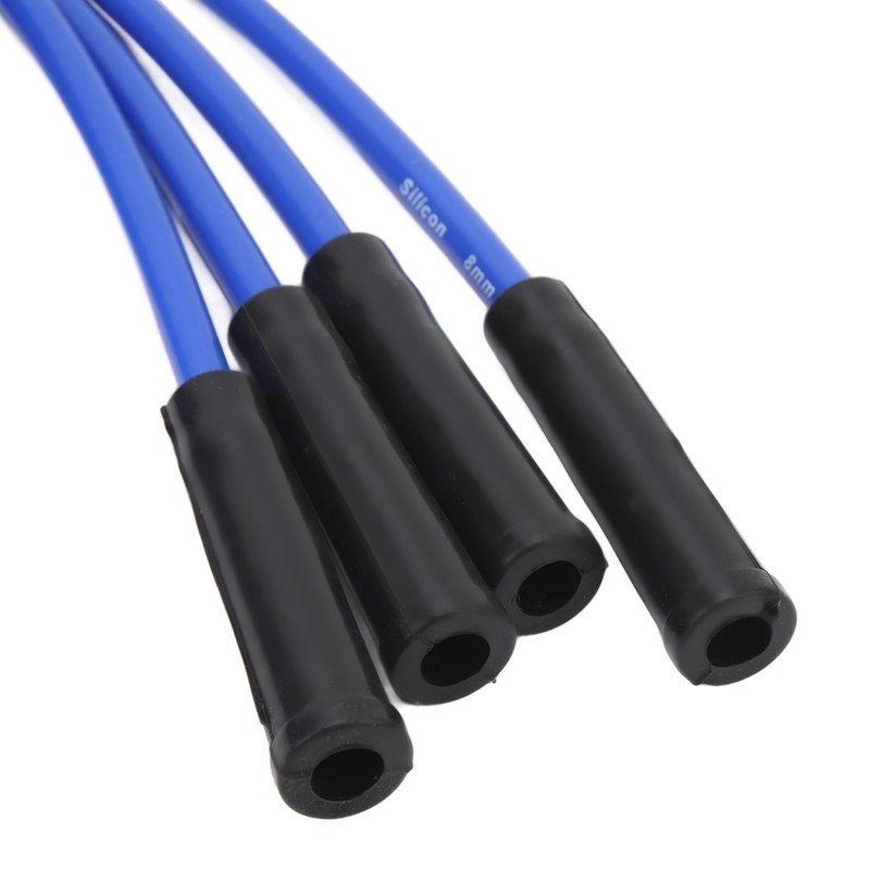 8mm Spark Plug Wire 1m Length High Efficiency Stable Ignition