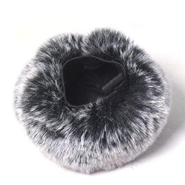 Bestshoot Microphone Windscreen Shield, Professional Microphone Furry, Windscreen Muff Wind Cover Compatible with Blue Yeti