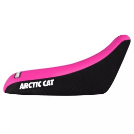 Enjoy Mfg Arctic Cat 50 90 Gripper Seat Cover  2002 - 2005 BLACK/PINK standard #256