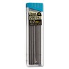 Pentel C27HB Super Hi-Polymer Lead Refills, 0.7mm, HB, Black, 30