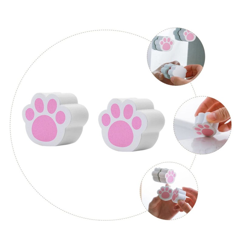 Baluue 2pcs Innovative Cat Claw Shape Cleaning Wipes for Dishes