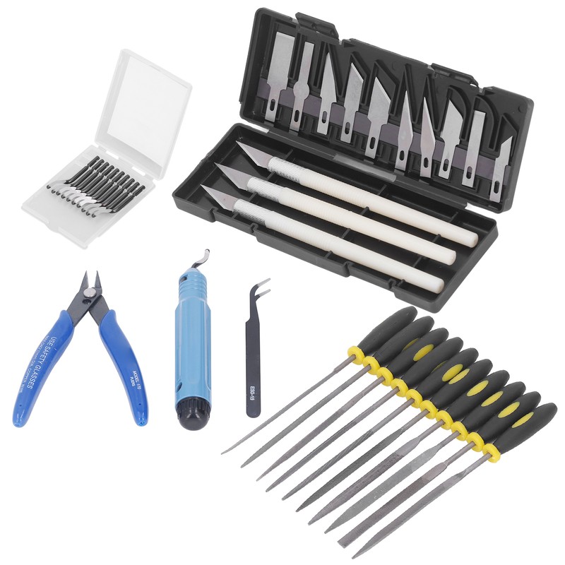 3D Printer Tool Kit Model Carving Knife Trimming File Tools