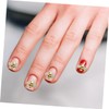 SUPVOX 12pcs Alloy Bee Nail Charms Cute DIY Nail Art