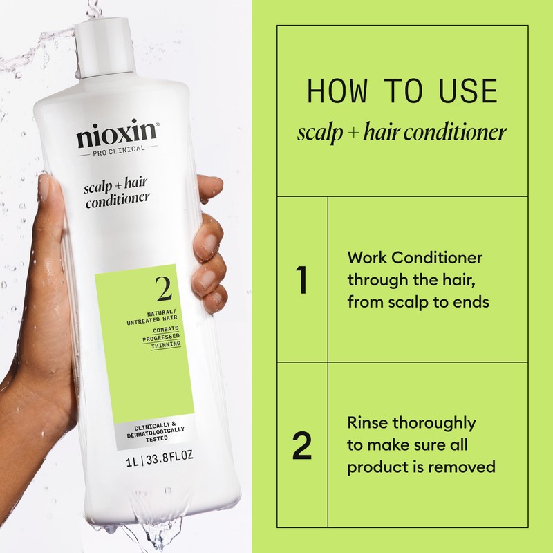 Nioxin System 2 Scalp + Hair Thickening Conditioner 300ml