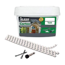 Kleer Cortex No. 7 x 2 in. L Hex Hex Head Steel Steel Trim Screw