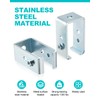 Upgrade Channel Trolley Track Hanger Bracket for UNISTRUT Strut Channel,