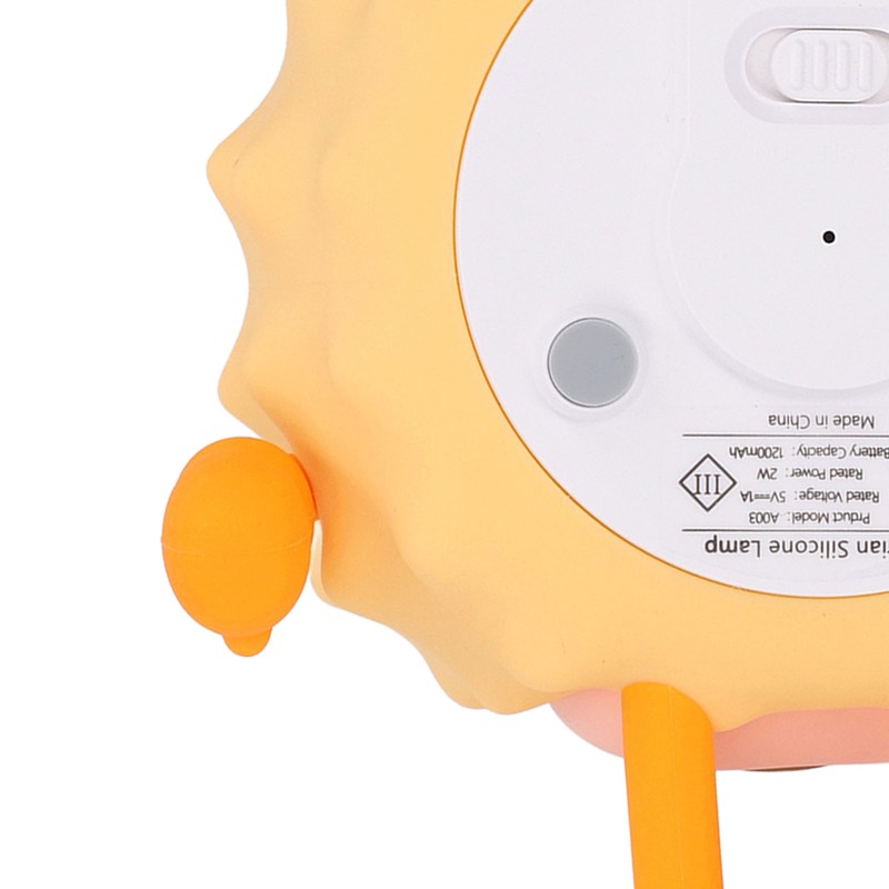 Durian Night Light Silicone Soft Light Rechargeable Cute Tap Control