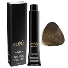 Cree Professional Permanent Hair Color, 100ml - 3.4 fl.oz. (Cold Blond 7.01)