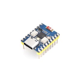 waveshare ESP32-C3 Mini Development Board with Pre-Soldered Header with 2.4GHz Wi-Fi,Bluetooth 5 Support,Based on ESP32-C3FN4 Single-core Processor,160MHz Running Frequency, USB Type-C Port