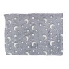 1.5x2m Luminous Blanket Double Side Flannel Star Moon Design Soft