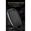 SANRILY 4 Button Key Fob Cover for Lincoln Continental MKC