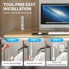 Telescopic Outlet Extender, 4 AC Outlets & PD 20W USB-A