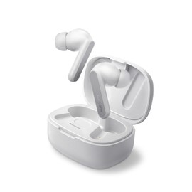 FUNLOGY Earbuds (Earbuds/Completely Wireless Earphones), VGP2025 Award, Active Noise Cancelling, In-Ear Type, Multi-Point Connection, Wireless Charging, Up to 60 Hours Playback / Japanese Brand (White